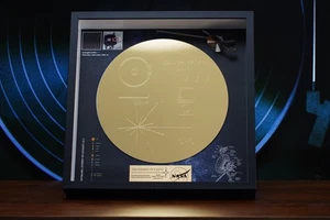 Voyager Golden Record NASA Wall Art, Space Decor, Astronaut Gift, NASA Collectib - Picture 1 of 8