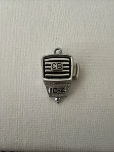 Sarah Coventry 1977 10-4 CB Radio Pendant Silvertone Vintage Trucker Semi Driver - Picture 1 of 5