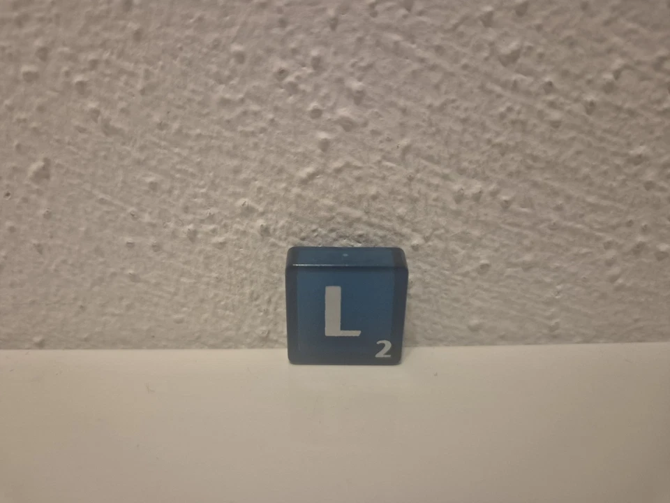 Scrabble Jubiläumsausgabe 60 Jahre Ersatzteile: Buchstabenstein L - Bild 1 von 1