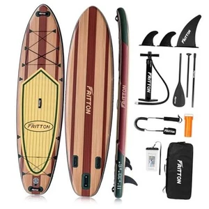 Inflatable Paddle Boards for Adults, 11' Stand Up Paddle Board with Premium - Picture 1 of 8