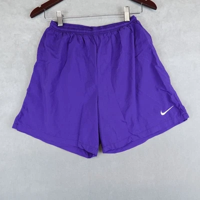 Vintage Nike Short Purple Running Alpha Project Sports Men Medium Lined USA Made - Image 1 of 4