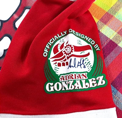 Majestic Boston Red Sox Players Choice Signature Series Jersey Adrian Gonzalez S - Image 1 of 4