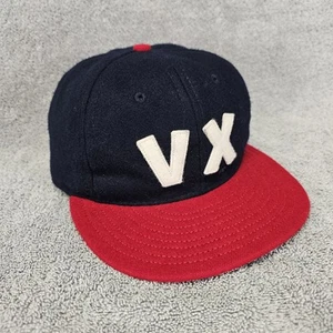 VIBRALUX Skate Goods Co Ebbets Field Flannel Hat University Ballcap Snapack OSFM - Picture 1 of 18