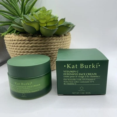 KAT BURKI Vitamin C Intensive Face Cream NEW In Box BRIGHTEN 1oz RV $80 FREESHIP - Image 1 of 3
