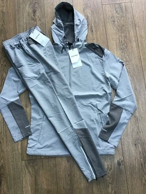 MONTIREX MENS GENUINE TRACKSUIT GREY XS S M ZIP POCKETS BNWT - Image 1 of 4