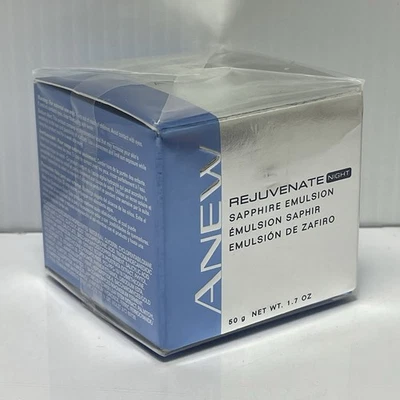Crema emulsión de zafiro nocturno rejuvenecedora Avon ANEW 1,7 OZ 50 g NUEVA SELLADA Foto 1 de 4