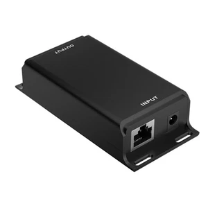 Gigabit PoE Injector 12V to 24V PoE Converter for Solar Conversions 12-60V5423 - Photo 1/6