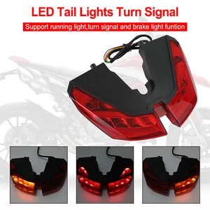 Luces traseras intermitentes para DUCATI HYPERMOTARD 821 939 950 SP 2012-2021 Red F2 - Imagen 1 de 11