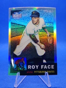 🔵 2001 Topps Archives Reserve ROY FACE Chrome Refractor #246 - Picture 1 of 2
