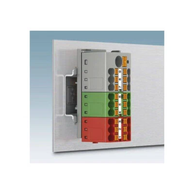 Phoenix Contact 3273388 Distributor block black 8 pcs tool-free space-saving - Image 1 of 2