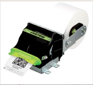 CUSTOM TG2480HIII 3" Kiosk Printer SER/USB With Paper Holder - Picture 1 of 1
