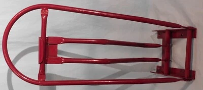 Showcraft - Collapsible Shaped Saddle Rack - Red    3/3 - Image 1 of 4