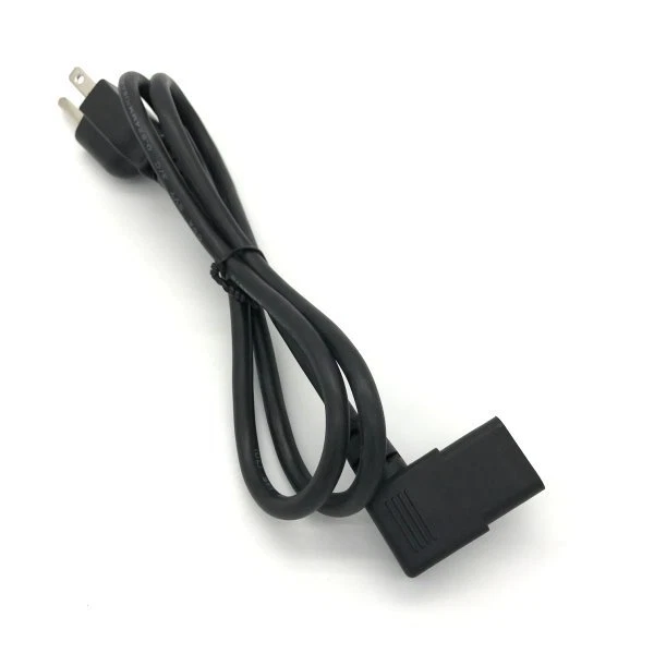 3FT RIGHT ANGLE COMPUTER POWER SUPPLY AC CORD WIRE FOR HP DELL ACER DESKTOP PC - Image 1 of 1