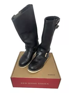Red Wing Herren Leder Ingenieur Stiefel 8-1/2B #2988 Excel Zustand SELTEN 14-1/2""T - Bild 1 von 19