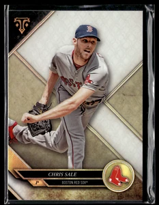 2017 Topps Triple Threads 33 Chris Sale  Boston Red Sox - Imagen 1 de 2