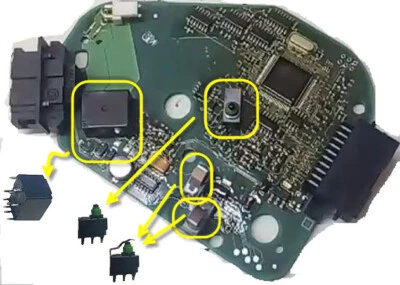 Audi A6, Q7 Fehler 00288 ELV Reparatursatz steering lock failure repair Kit
