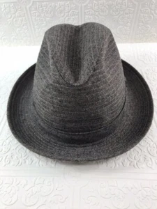 Stetson Mens Fedora Hat, Gray, Size 7-1/8 - Picture 1 of 7