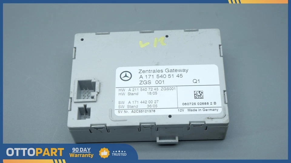 Módulo de controle gateway 2005-2011 Mercedes-Benz SLK280 SLK55 AMG FABRICANTE DE EQUIPAMENTO ORIGINAL 1715405145 - Imagem 1 de 3