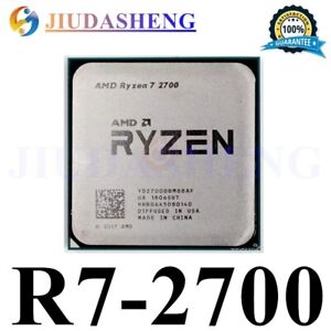 AMD Ryzen 7 2700 3.2 GHz 8-Core 16-Thread 16M Socket AM4 CPU Processor R7-2700