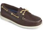 SPERRY Top Sider Women’s Sz 11 M Authentic Original Boat Shoe Brown Leather NWB