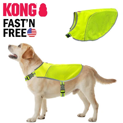 Kong Reflective Dog Safety Vest Walking High Visibility Outdoor Harness - Image 1 of 4