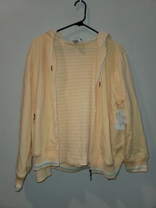 NWT Blast Womens Ladies Size Large Yellow Matching Long Sleeve Top/jacket/pants - Picture 1 of 12