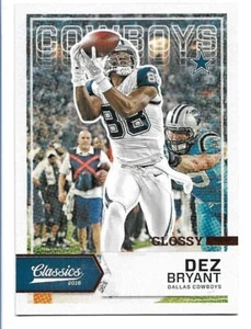 Panini Classics Glossy #98 Dez Bryant Dallas Cowboys 2016 - Imagen 1 de 2