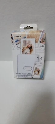 Fujifilm Instax Mini Link Ash White Portable Lightweight Smartphone Printer  - Image 1 of 4