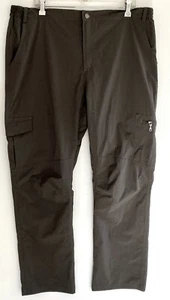 Unitop Mens Lightweight Water Resistant Quick Dry Hiking OD Cargo Pants XXL / 32 - Picture 1 of 4