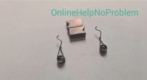 Motorkohlen mit Feder geeignet für Siemens Kaffeemaschinen der EQ Reihe - Bild 1 von 4