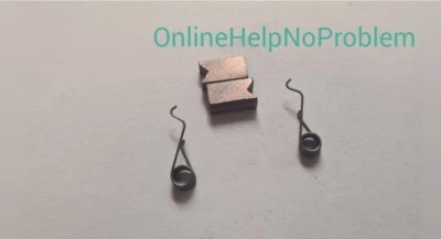 Motorkohlen mit Feder geeignet für Siemens Kaffeemaschinen der EQ Reihe - Imagen 1 de 4