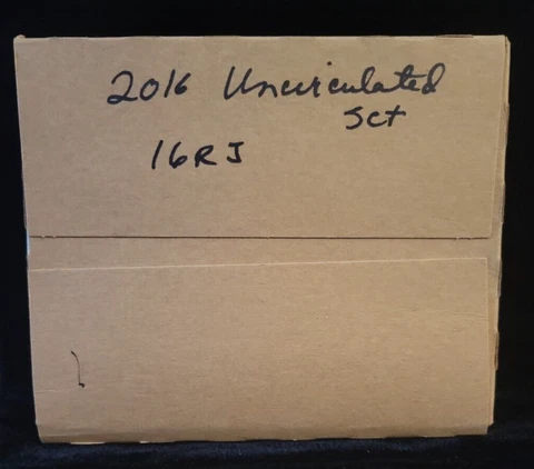 2016 P&D Uncirculated Mint Set | SEALED BOX | Unopened Set | US Mint Set | UNC Cover