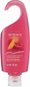 BRAND NEW POMOGRANATE & MANGO Avon Senses Hydrating Shower Gel - NEW - Picture 1 of 1