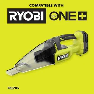 Ryobi - ONE+ 18V Cordless Wet/Dry Hand Vacuum PCL705B - Tool Only OPEN BOX - Picture 1 of 6