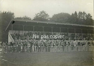 FONTAINEBLEAU 1926 course chevaux hippiques photo 11,4 x 16,4 cm Seine-et-Marne