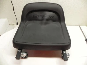 Snap-on Rolling Creeper Seat Chair Mechanic Black Low Profile Non Telescoping - Picture 1 of 11