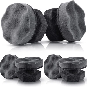 6 Pcs Tire Hex Grip Dressing Applicator Washable Shine Applicator Dressing Pad C - Picture 1 of 12