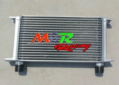 Universal 19 Row An-10an Universal Engine Transmission Oil Cooler SILVER — 第 1/4 张图片