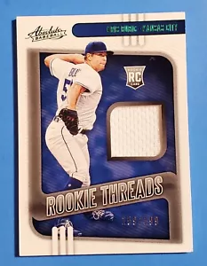 Kris Bubic RC 2021 Panini Absolute Rookie Threads Green /199 RELIC CARD #RT-KB - Bild 1 von 5