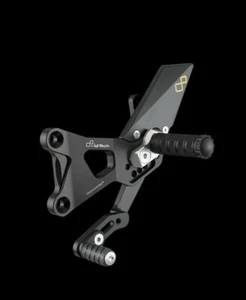 Lightech Honda CBR 1000 R Standard Reverse Rear Sets Rearsets Folding Foot Pegs - Picture 1 of 1