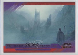 2018 Topps Star Wars: The Last Jedi Series II Purple Rey Discovers Library 1w3