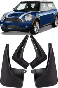Genuine Front & Rear Splash Guards Mud Flaps For 2008-2014 Mini Clubman R55 - Picture 1 of 5