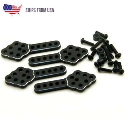 Metal Adjust Shock Mount Lift Kit Plate Droop for RC 1/10 Axial SCX10 Crawler US - Image 1 of 4