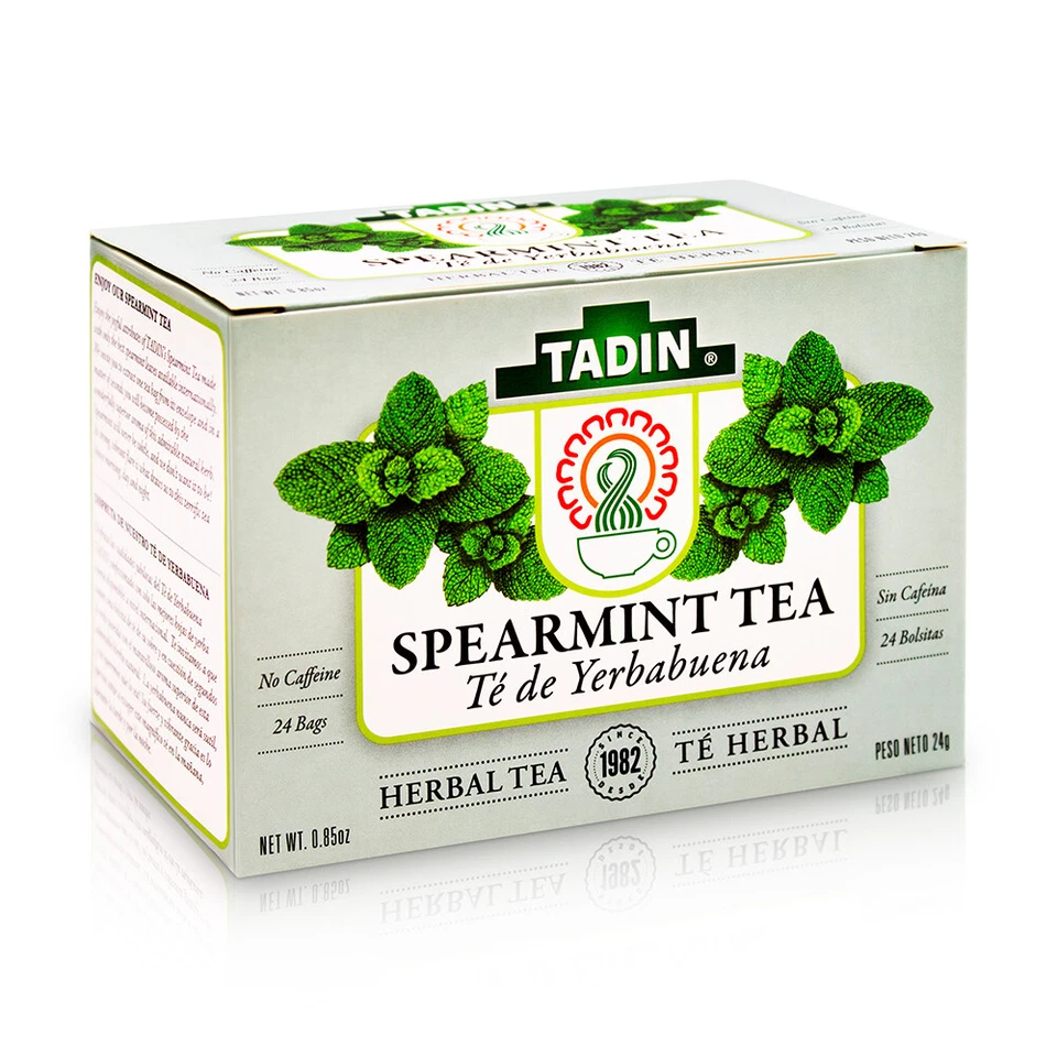 Tadin Spearmint Tea 24 Bags - Te De YERBABUENA