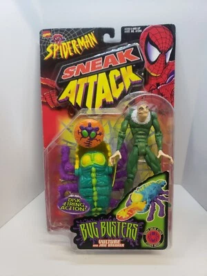 Figura Buitre ToyBiz Marvel Spider-Man Sneak Attack Bug Busters - Sellada Foto 1 de 4