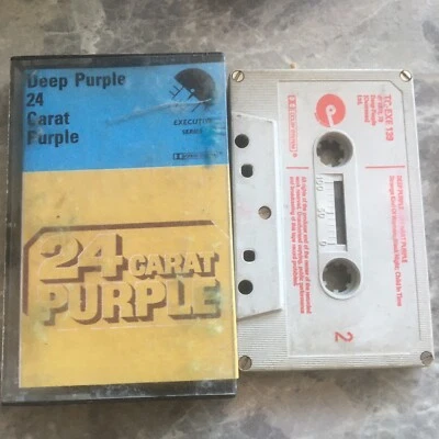 DEEP PURPLE - 24 CARAT PURPLE (UK CASSETTE TAPE) - Image 1 of 2