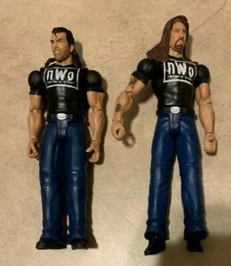 LOT WWE NWO Razor Ramon Scott Hall Kevin Nash 7.5" Mattel Figure Nice Shape 2011 - Picture 1 of 5