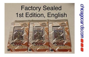 3x YuGiOh TCG 2009 5D's Road Warrior Mack 1a Edición Inglés Nuevo Sellado - Imagen 1 de 7