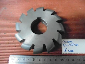 Cortador de fresado horizontal 4"" x .750"" x 1 1/4"" hecho por Cardinal - Imagen 1 de 3