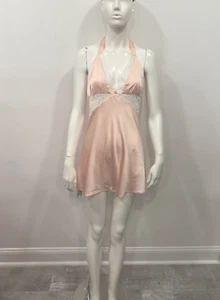 Majorelle Nova Mini-Schlupfkleid Blütenblatt rosa weiß Spitze feminin Fee Small 198 $ - Bild 1 von 18